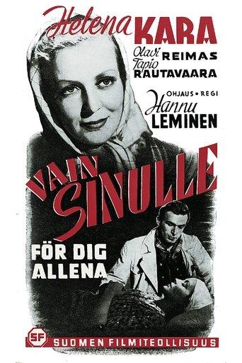 Vain sinulle film afişi