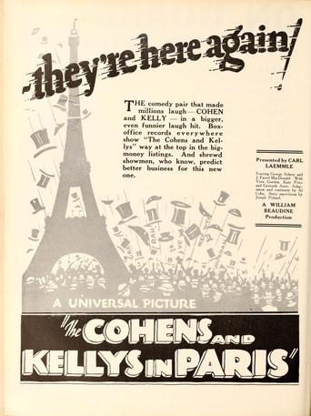 The Cohens and the Kellys in Paris film afişi