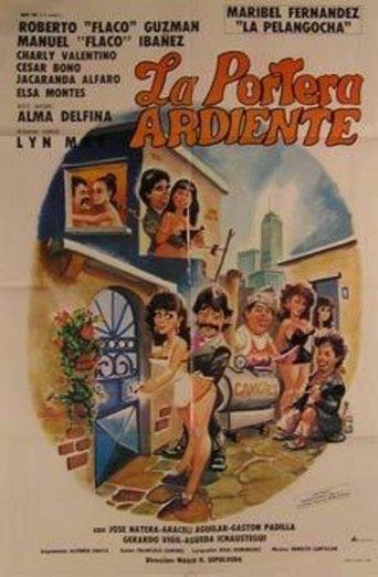 La portera ardiente film afişi