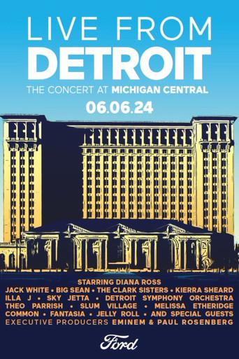 Live from Detroit: The Concert at Michigan Central film afişi