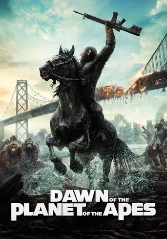 Dawn of the Planet of the Apes film afişi