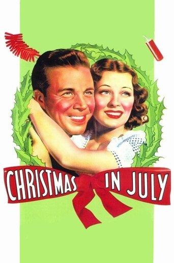 Christmas in July film afişi