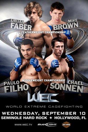 WEC 36: Faber vs. Brown film afişi
