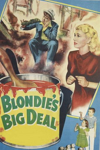 Blondie's Big Deal film afişi