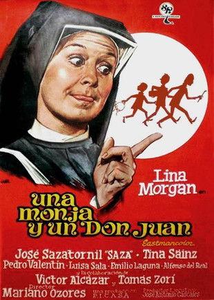 Una monja y un Don Juan film afişi