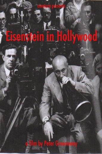 Eisenstein in Hollywood film afişi