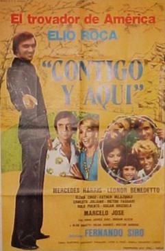 Contigo y aquí film afişi