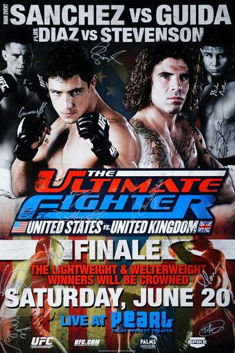 The Ultimate Fighter 9 Finale film afişi