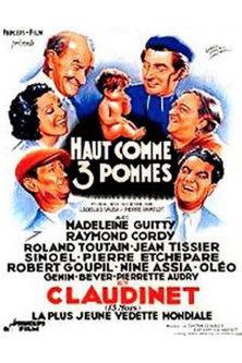 Haut comme trois pommes film afişi