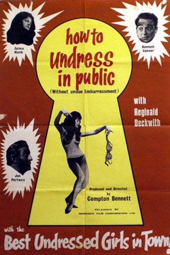 How to Undress in Public Without Undue Embarrassment film afişi