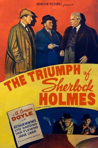 The Triumph of Sherlock Holmes film afişi