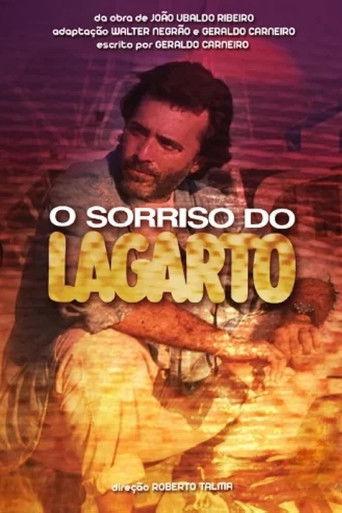 O Sorriso do Lagarto dizi afişi