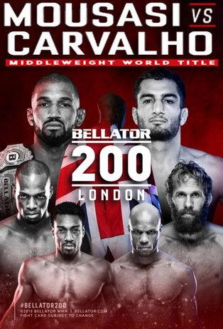 Bellator 200: Carvalho vs. Mousasi film afişi