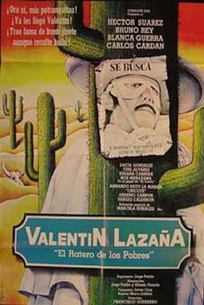 Valentín Lazaña film afişi
