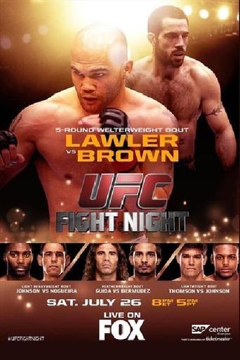 UFC on Fox 12: Lawler vs. Brown film afişi
