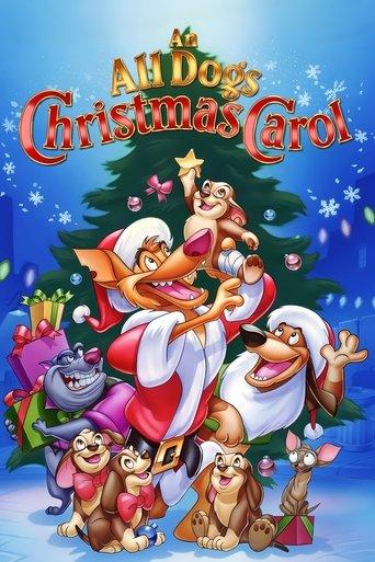 An All Dogs Christmas Carol film afişi