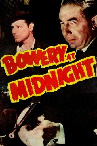Bowery at Midnight film afişi