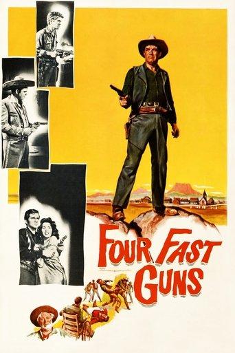 Four Fast Guns film afişi