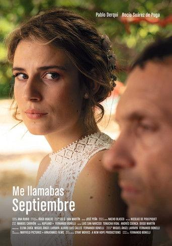Me llamabas Septiembre film afişi