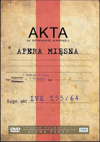 Afera Mięsna film afişi