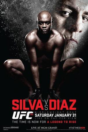 UFC 183: Silva vs. Diaz film afişi