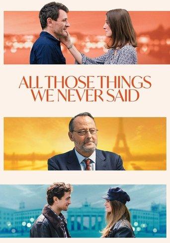 All Those Things We Never Said dizi afişi