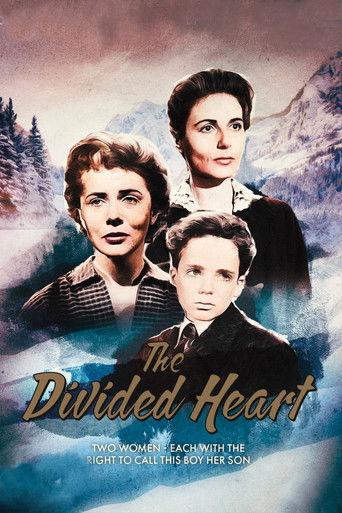 The Divided Heart film afişi
