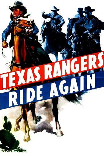 The Texas Rangers Ride Again film afişi