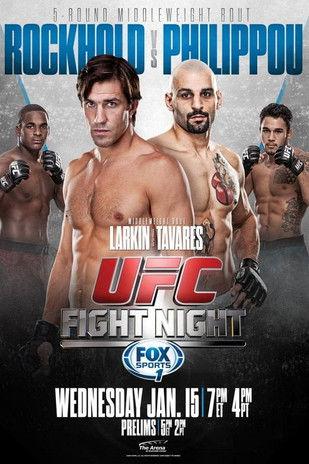 UFC Fight Night 35: Rockhold vs. Philippou film afişi