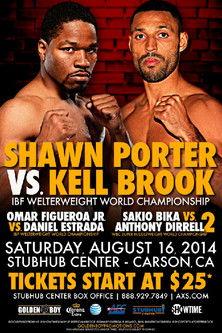 Shawn Porter vs. Kell Brook film afişi
