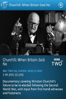 Churchill: When Britain Said No film afişi