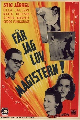 Får jag lov, magistern! film afişi