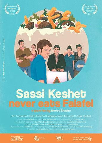 Sassi Keshet Never Eats Falafel film afişi