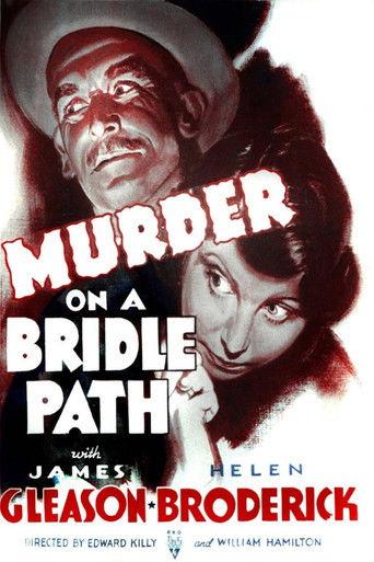 Murder on a Bridle Path film afişi