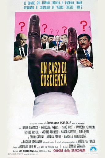 Un caso di coscienza film afişi