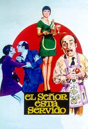 El señor está servido film afişi