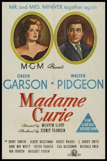 Madame Curie film afişi