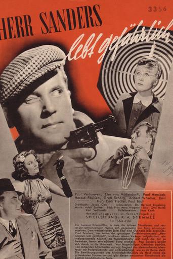 Herr Sanders lebt gefährlich film afişi