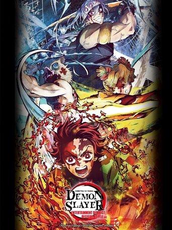 Demon Slayer: Kimetsu no Yaiba - Entertainment District Decisive Battle Arc film afişi
