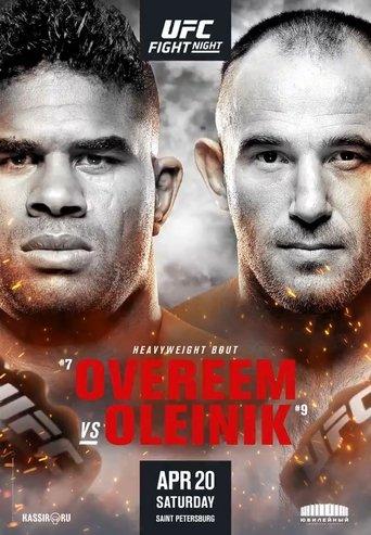 UFC Fight Night 149: Overeem vs. Oleinik film afişi
