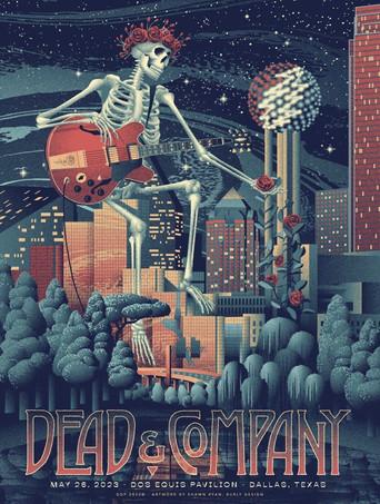 Dead & Company: 2023-05-26 Dos Equis Pavilion, Dallas, TX film afişi