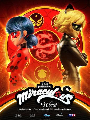 Miraculous World: Shanghai - The Legend of Ladydragon film afişi