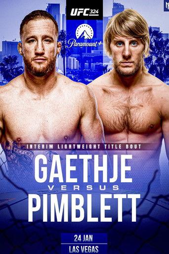 UFC 324: Gaethje vs. Pimblett film afişi