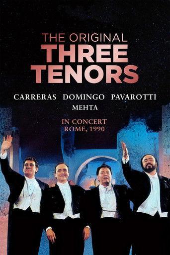 The Original Three Tenors Concert film afişi