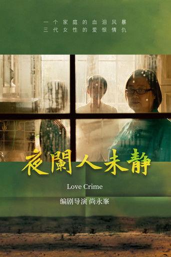 夜阑人未静 film afişi