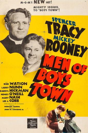 Men of Boys Town film afişi