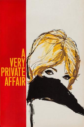 A Very Private Affair film afişi
