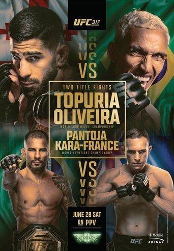 UFC 317: Topuria vs. Oliveira film afişi