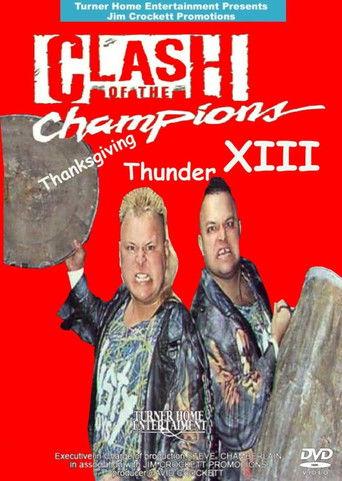 NWA Clash of The Champions XIII: Thanksgiving Thunder film afişi