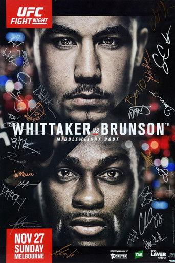 UFC Fight Night 101: Whittaker vs. Brunson film afişi